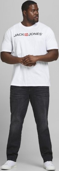 Jack & Jones JJECORP LOGO T-Shirt White - T-shirts - T-shirts Homme Grande Taille