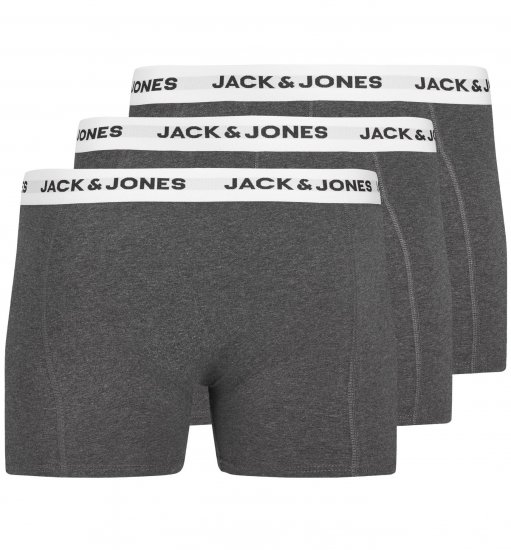 Jack & Jones JACBASIC Boxers 3-pack Grey - Sous-vêtements & bain - Sous-vêtements Grande Taille