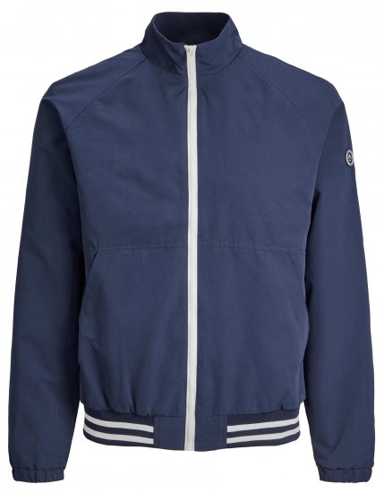 Jack & Jones JORLUKE Light Bomber Jacket Navy - Vestes - Vestes Homme Grandes Tailles
