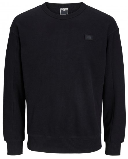 Jack & Jones JCOCLASSICS Crew Neck Sweater Black - Sweatshirts & hoodies - Sweatshirts/Hoodies grande taille homme