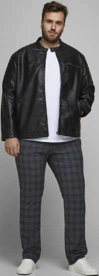 Jack & Jones ROCKY Jacket Black - Vestes - Vestes Homme Grandes Tailles