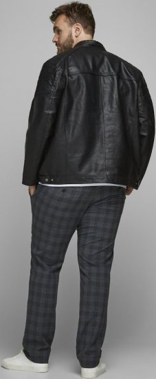 Jack & Jones ROCKY Jacket Black - Vestes - Vestes Homme Grandes Tailles