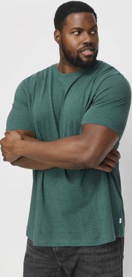 Jack & Jones ORGANIC T-Shirt Green/Melange - T-shirts - T-shirts Homme Grande Taille