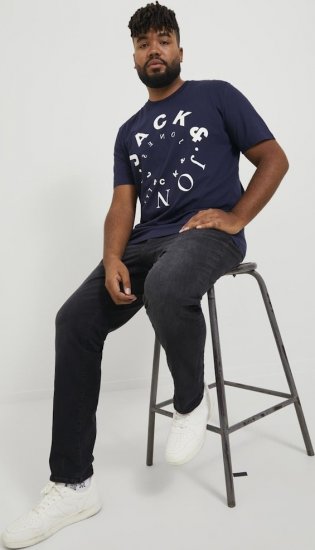 Jack & Jones GLENN FOX GE 147 Jeans Black Denim - Jeans et pantalons - Jeans et Pantalons grande taille 