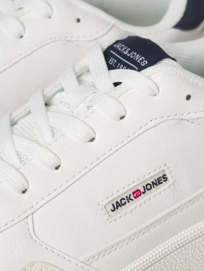 Jack & Jones Bounce Sneakers White/Navy BLAZE - Chaussures homme 40-52 - 