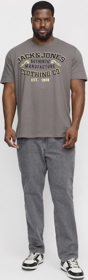 Jack & Jones GLENN ORIGINAL SQ 703 Grey Denim - Jeans et pantalons - Jeans et Pantalons grande taille 