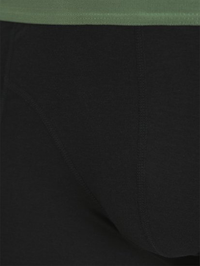 Jack & Jones Nick Bamboo Trunks 3-Pack Green/Black - Sous-vêtements & bain - Sous-vêtements Grande Taille