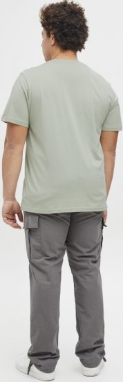 Jack & Jones Tarmac Branding Crew Neck T-Shirt Green - T-shirts - T-shirts Homme Grande Taille