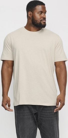 Jack & Jones ORGANIC T-Shirt Grey/Melange - T-shirts - T-shirts Homme Grande Taille