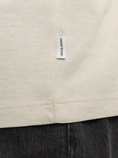 Jack & Jones ORGANIC T-Shirt Grey/Melange - T-shirts - T-shirts Homme Grande Taille