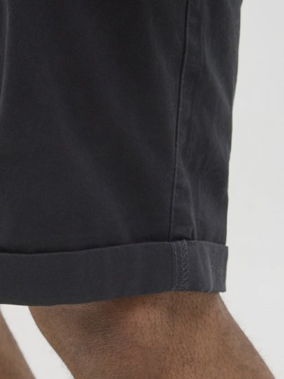Jack & Jones Dave Chino Shorts Black - Shorts - Shorts hommes grande taille