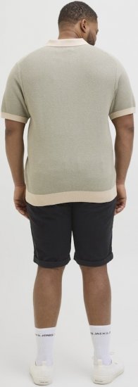 Jack & Jones Dave Chino Shorts Black - Shorts - Shorts hommes grande taille