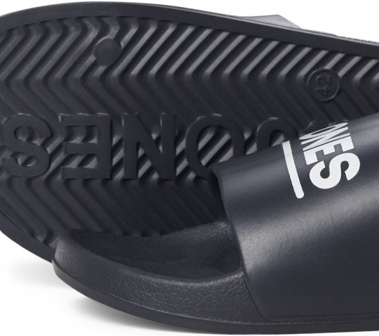 Jack & Jones Wollie Slippers Black - Chaussures homme 40-52 - 