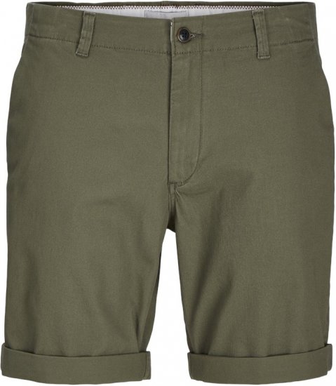 Jack & Jones Dave Chino Shorts Green - Shorts - Shorts hommes grande taille