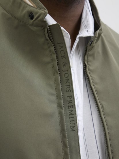 Jack & Jones Brad Bomber Jacket Tea Leaf - Vestes - Vestes Homme Grandes Tailles