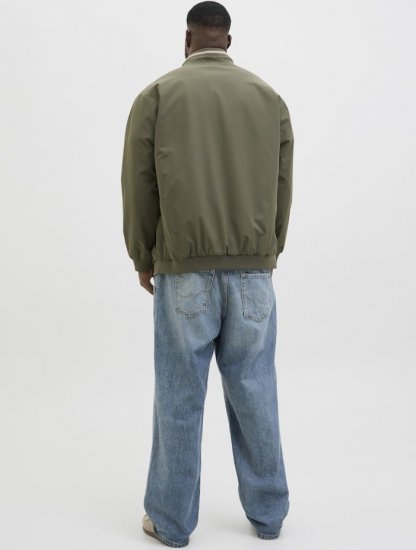Jack & Jones Brad Bomber Jacket Tea Leaf - Vestes - Vestes Homme Grandes Tailles