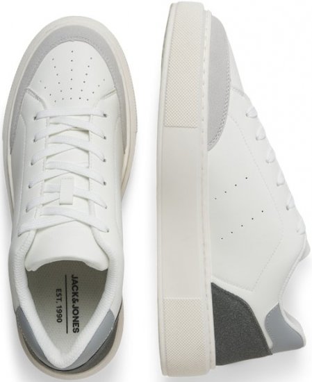 Jack & Jones Waspire Court Sneakers White/Vapor Blue - Chaussures homme 40-52 - 