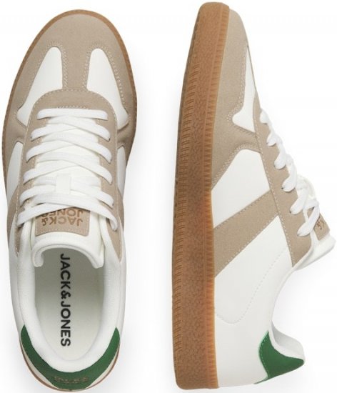 Jack & Jones Valencia Sneakers White/Travertine - Chaussures homme 40-52 - 