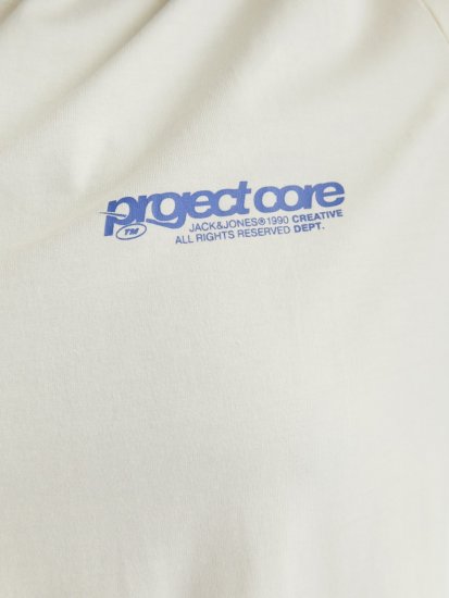 Jack & Jones Union Front & Back Print Crew Neck T-Shirt Yellow - T-shirts - T-shirts Homme Grande Taille