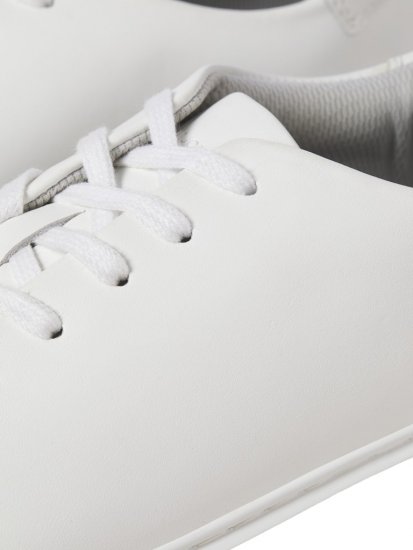 Jack & Jones Stockholm Leather Sneakers Bright White/Leather - Chaussures homme 40-52 - 