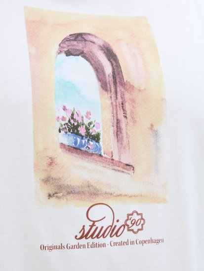 Jack & Jones Hydra Crew Neck T-Shirt Bright White - T-shirts - T-shirts Homme Grande Taille