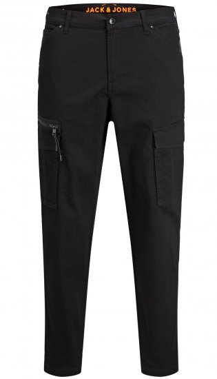 Jack & Jones JPSTACE JJDEX Cargo Pants Black - Jeans et pantalons - Jeans et Pantalons grande taille 
