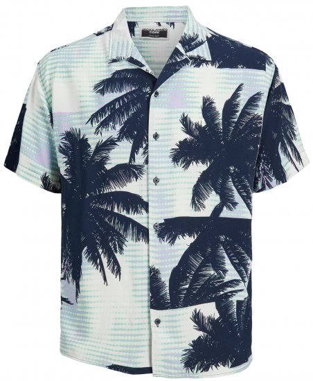 Jack & Jones JCOUNNATURAL Resort Shirt Lavender - Chemises - Chemises Grandes Tailles Hommes