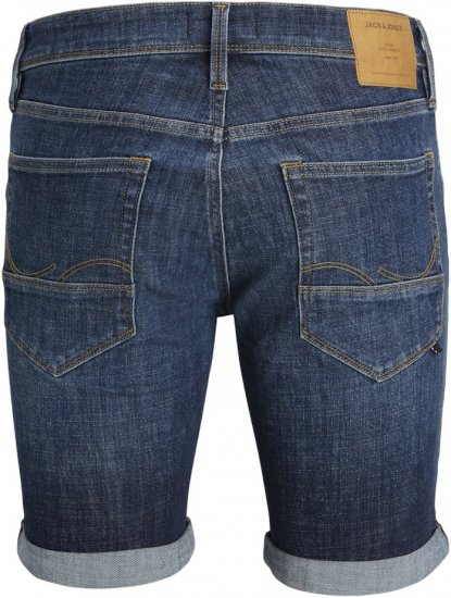 Jack & Jones Rick Fox Shorts GE 237 Blue Denim - Shorts - Shorts hommes grande taille
