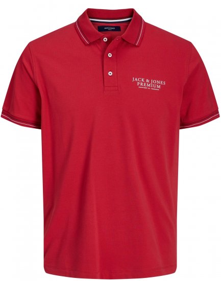 Jack & Jones JPRBLUARCHIE Polo Scarlet Smile - Polos - Polos homme grande taille