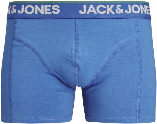 Jack & Jones JACPINEAPPLE SKULL TRUNKS 3 PACK Palace Blue - Sous-vêtements & bain - Sous-vêtements Grande Taille