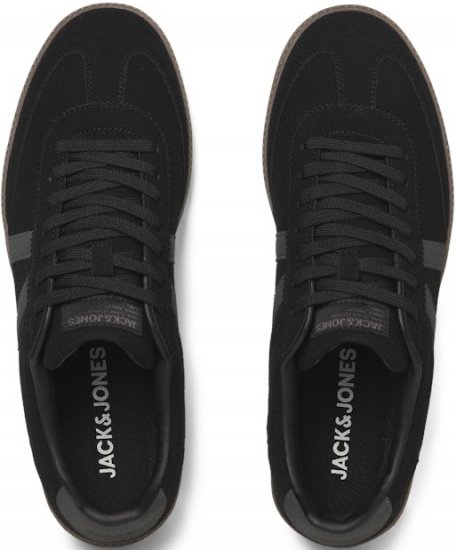 Jack & Jones Kirk International Campaign Sneakers Black/Asphalt - Chaussures homme 40-52 - 