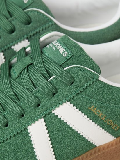 Jack & Jones Kirk International Campaign Sneakers Verdant Green with Bright White - Chaussures homme 40-52 - 