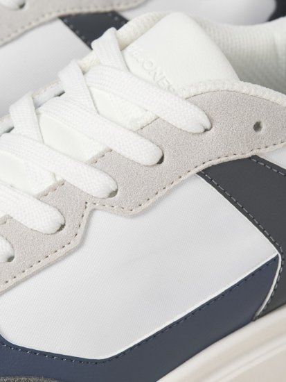 Jack & Jones Waspire Sneakers White/Castlerock - Chaussures homme 40-52 - 