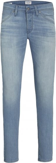 Jack & Jones GLENN FOX AM 496 Blue Denim - Jeans et pantalons - Jeans et Pantalons grande taille 