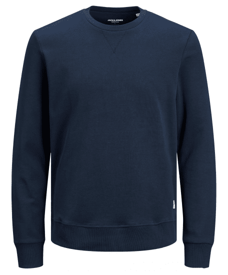 Jack & Jones Basic Sweatshirt Navy Blazer - Sweatshirts & hoodies - Sweatshirts/Hoodies grande taille homme