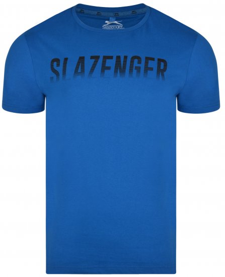 Slazenger Jonathan T-shirt Blue - T-shirts - T-shirts Homme Grande Taille