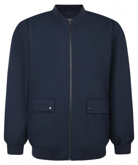 Espionage JT125 Veste matelassée bleu marine - Vestes - Vestes Homme Grandes Tailles