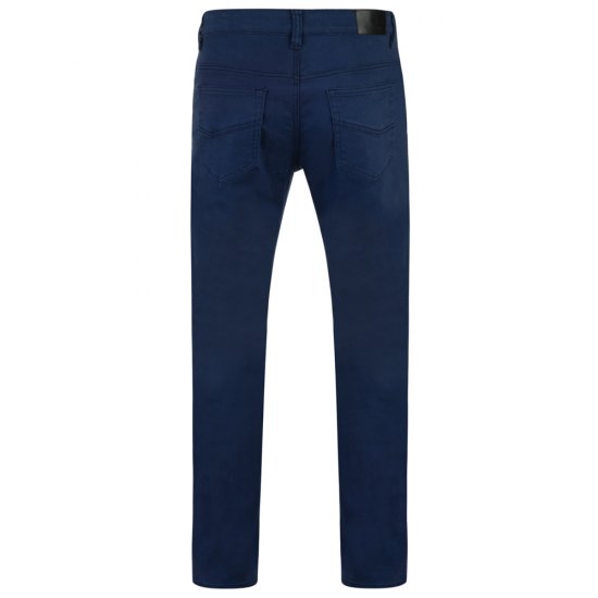 Kam Jeans Alba 5-pocket Stretch Chinos Navy - Jeans et pantalons - Jeans et Pantalons grande taille 