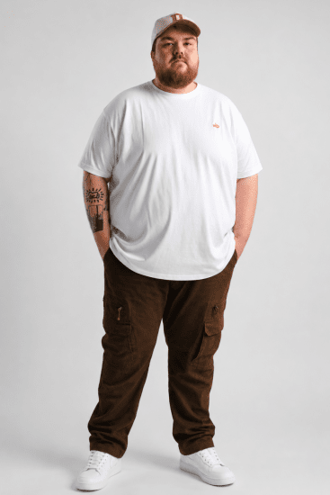 Kam Jeans Cargo pants Khaki - Jeans et pantalons - Jeans et Pantalons grande taille 