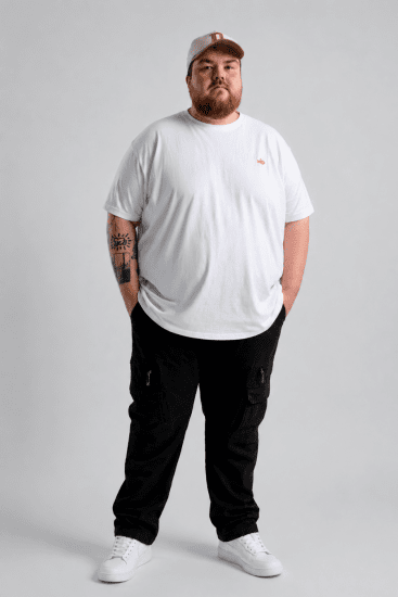Kam Jeans Cargo pants Black - Jeans et pantalons - Jeans et Pantalons grande taille 