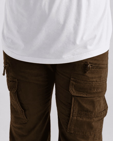 Kam Jeans Cargo pants Khaki - Jeans et pantalons - Jeans et Pantalons grande taille 