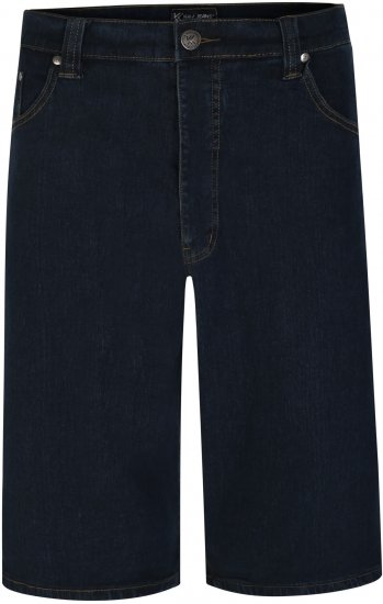 Kam Jeans 101 Stretch Jean Shorts Indigo - Shorts - Shorts hommes grande taille