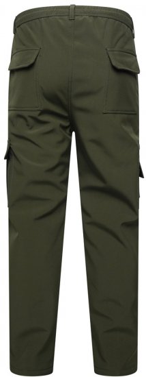 Kam Jeans 245 Pantalon softshell avec taille élastique kaki - Jeans et pantalons - Jeans et Pantalons grande taille 