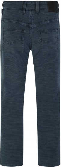 Kam Jeans 264 Slub Weave 5 Pocket Stretch Pants Smokey Blue - Jeans et pantalons - Jeans et Pantalons grande taille 
