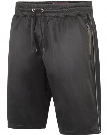 Kam Jeans 333 Tricot Shorts Black - Pantalons/shorts de survêtement - Survêtement/jogging grandes tailles