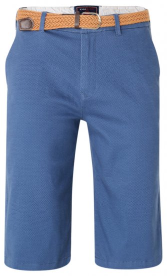Kam Jeans 339 Dress Shorts Insignia Blue - Shorts - Shorts hommes grande taille