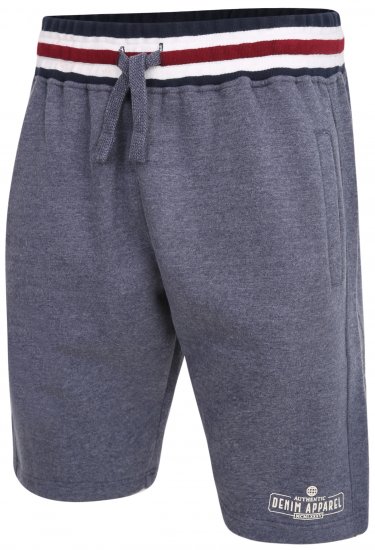 Kam Jeans 344 Sweat shorts Indigo - Pantalons/shorts de survêtement - Survêtement/jogging grandes tailles