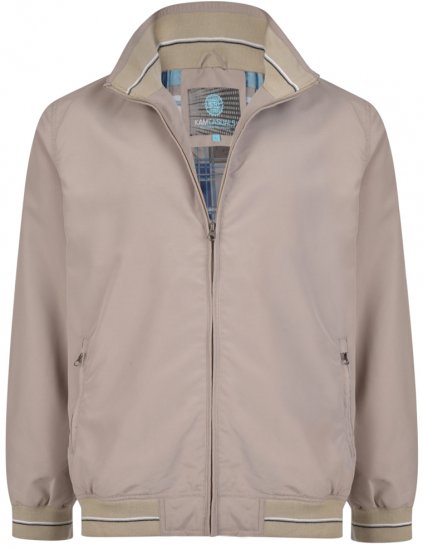 Kam Jeans 440 Jacket Taupe - Vestes - Vestes Homme Grandes Tailles