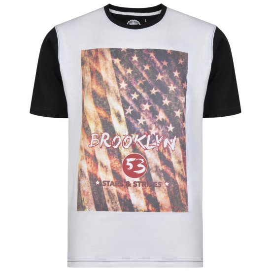 Kam Jeans 5259 T-shirt - T-shirts - T-shirts Homme Grande Taille