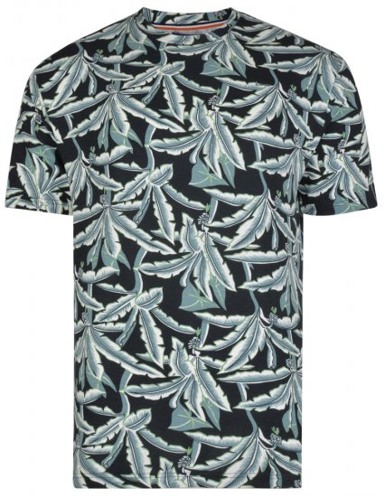 Kam Jeans 5260 T-shirt Navy - T-shirts - T-shirts Homme Grande Taille